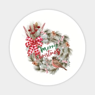 Christmas Wreath decor Magnet